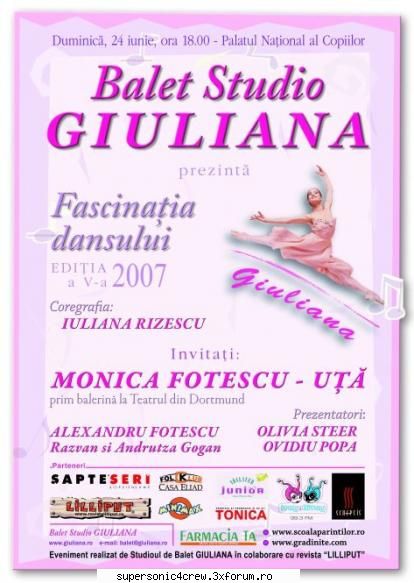 trupa afis spectacol