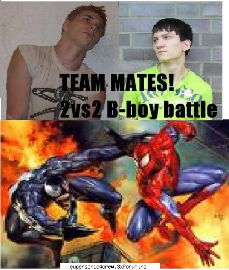 this over 1 girl.....a battle between superman vs lex luthor /it's batman vs joker /it's turtles