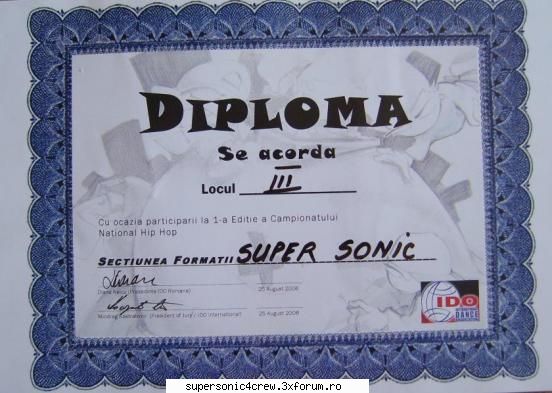 Diplome si premii - diploma-campionatul national IDO-LOC3 - Hall of Fame