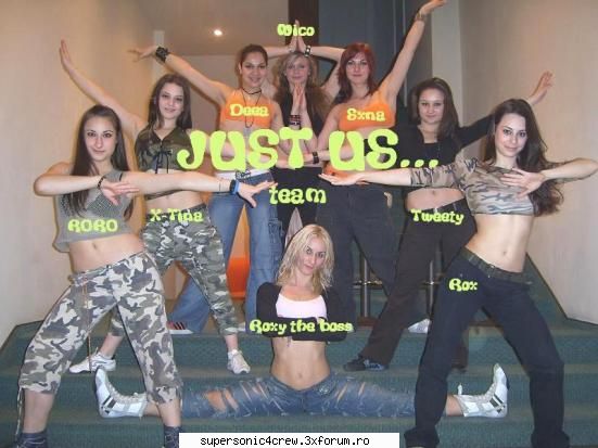 JUST US - SUPERSONIC trupa JUST US va iubeste mult - TRUPE PRIETENE