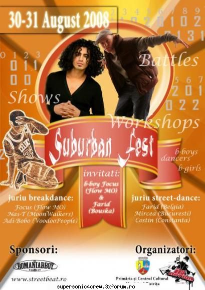 Suburban Fest - Bistrita - SUBURBAN FEST Data :30-31 August Locatia - Evenimente streetdance