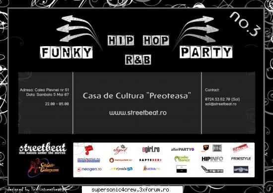 Super petrecere cu reprezentatii impresionante de dans - Sambata, 5 mai, ne vedem - Evenimente streetdance