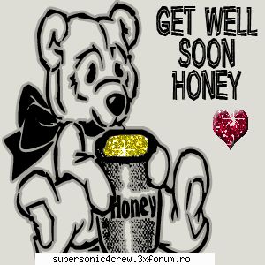 pt k iti place si pt k tb sa te faci bine,sa potzi continua si well soon my sweet bear....te